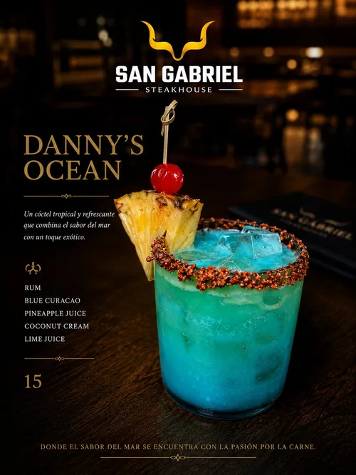 San Gabriel Steakhouse signature cocktail