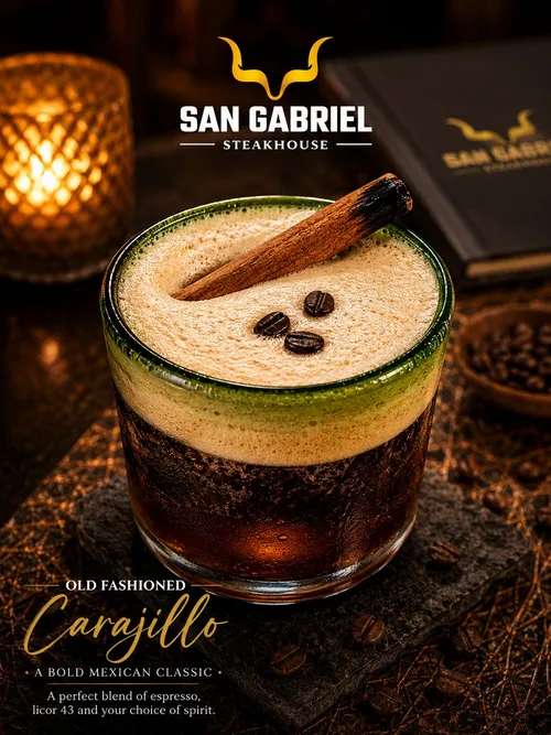 San Gabriel Steakhouse signature cocktail